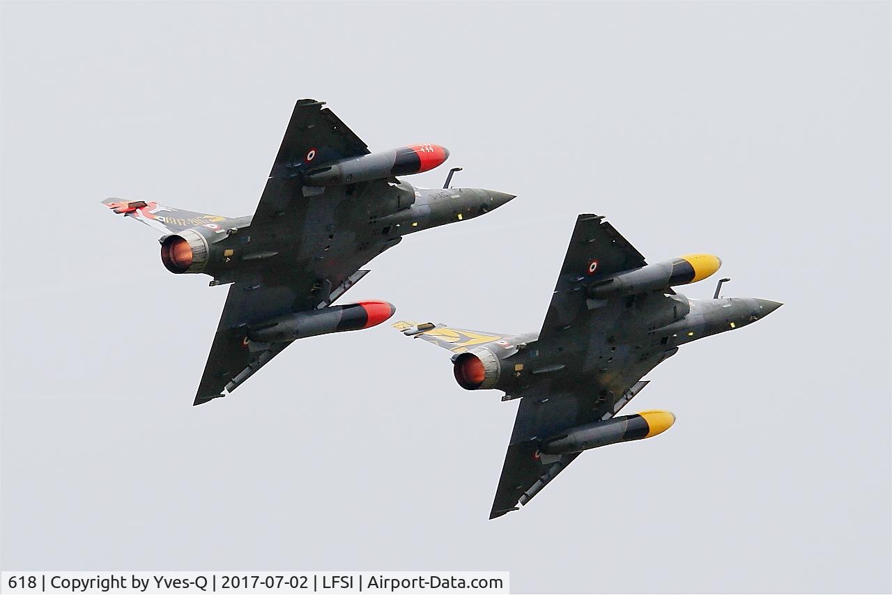 618, Dassault Mirage 2000D C/N 417, Dassault Rafale C, On display, St Dizier-Robinson Air Base 113 (LFSI)