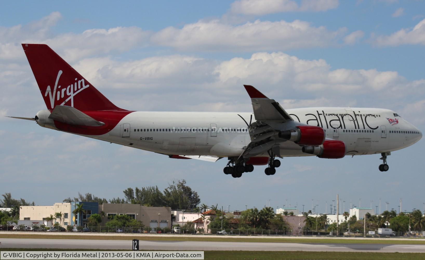 G-VBIG, 1996 Boeing 747-4Q8 C/N 26255, MIA zx