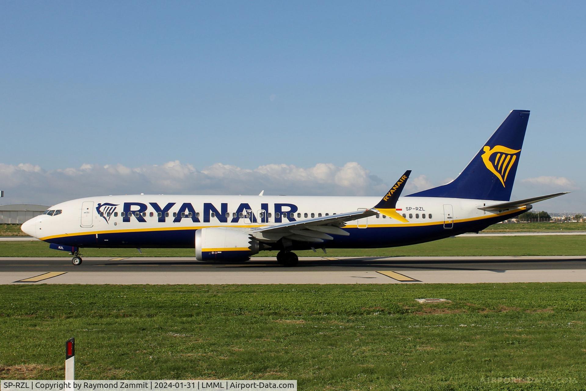 SP-RZL, 2021 Boeing 737 MAX 8-200 C/N 62333, B737-8 MAX SP-RZL RyanAir Sun