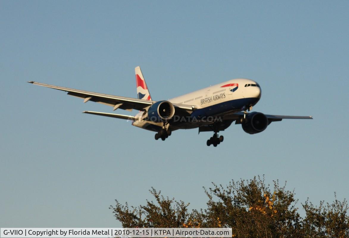 G-VIIO, 1999 Boeing 777-236 C/N 29320, TPA zx