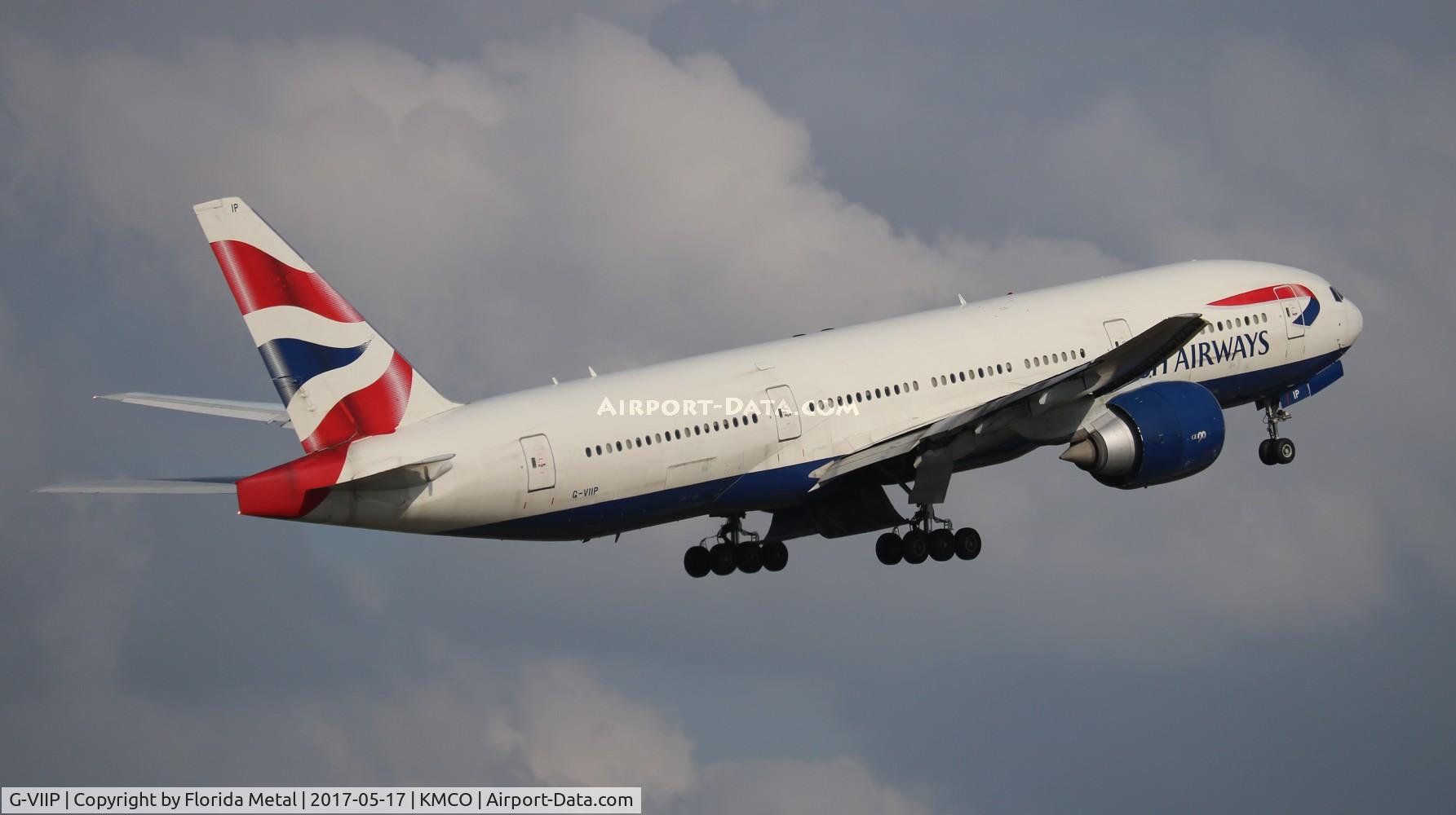 G-VIIP, 1999 Boeing 777-236 C/N 29321, MCO zx
