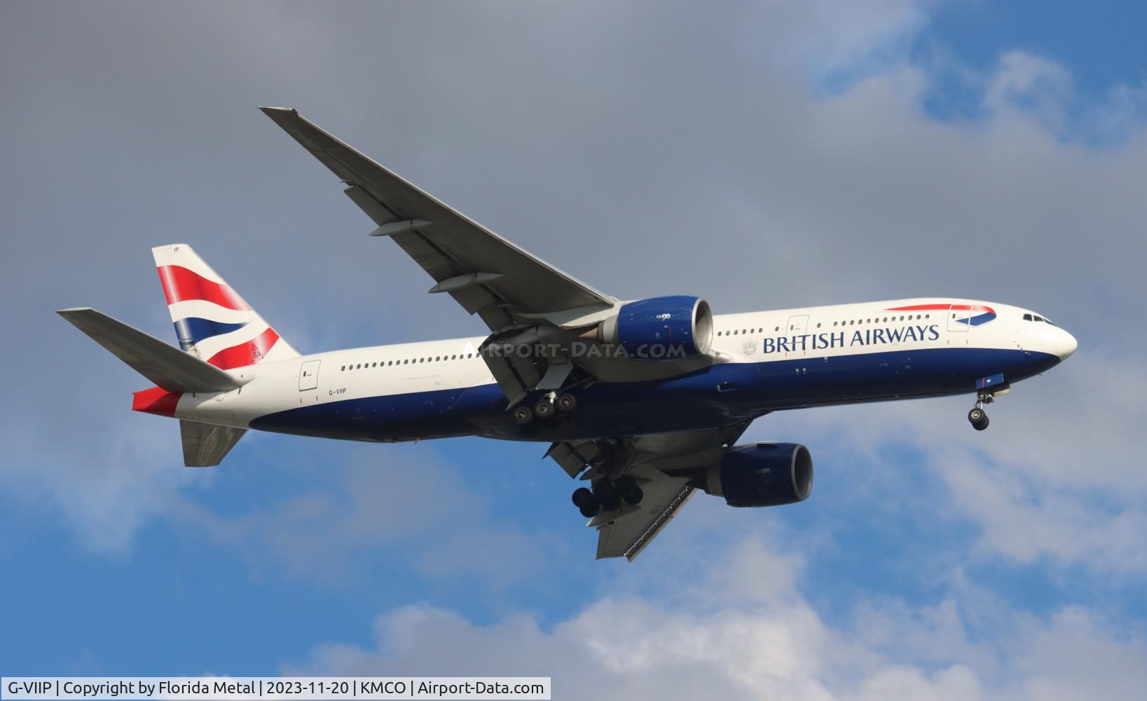 G-VIIP, 1999 Boeing 777-236 C/N 29321, BAW 772 zx LGW-MCO
