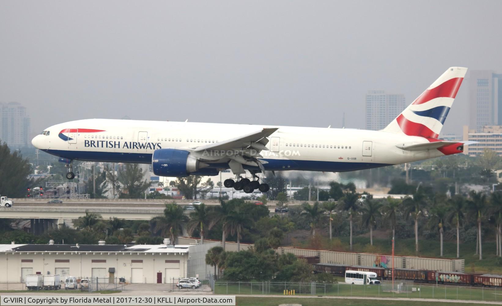 G-VIIR, 1999 Boeing 777-236 C/N 29322, BAW 772 zx LGW-FLL
