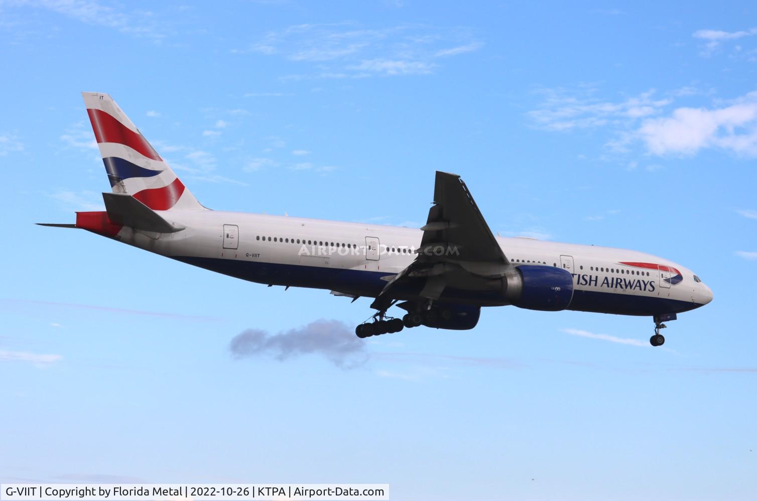 G-VIIT, 1999 Boeing 777-236 C/N 29962, TPA zx