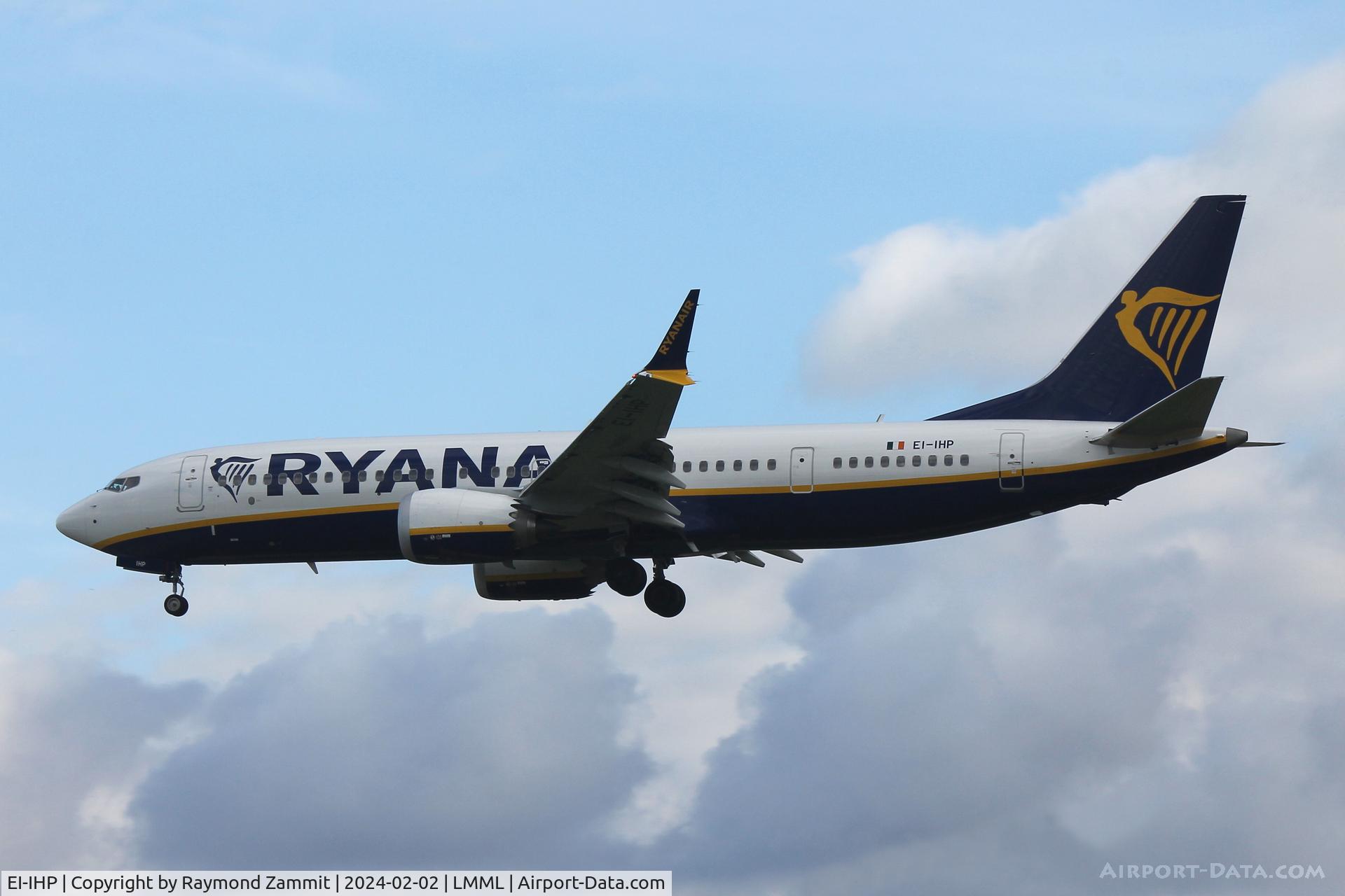 EI-IHP, 2023 Boeing 737-8-200 MAX C/N 67085, B737-8 MAX EI-IHP Ryanair