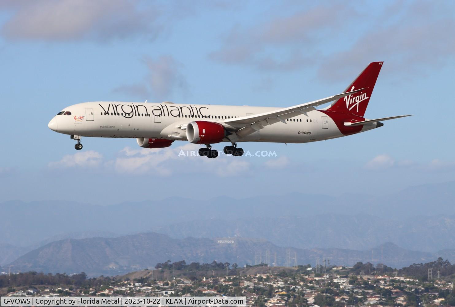 G-VOWS, 2015 Boeing 787-9 Dreamliner C/N 37974, VIR 789 zx LHR-LAX