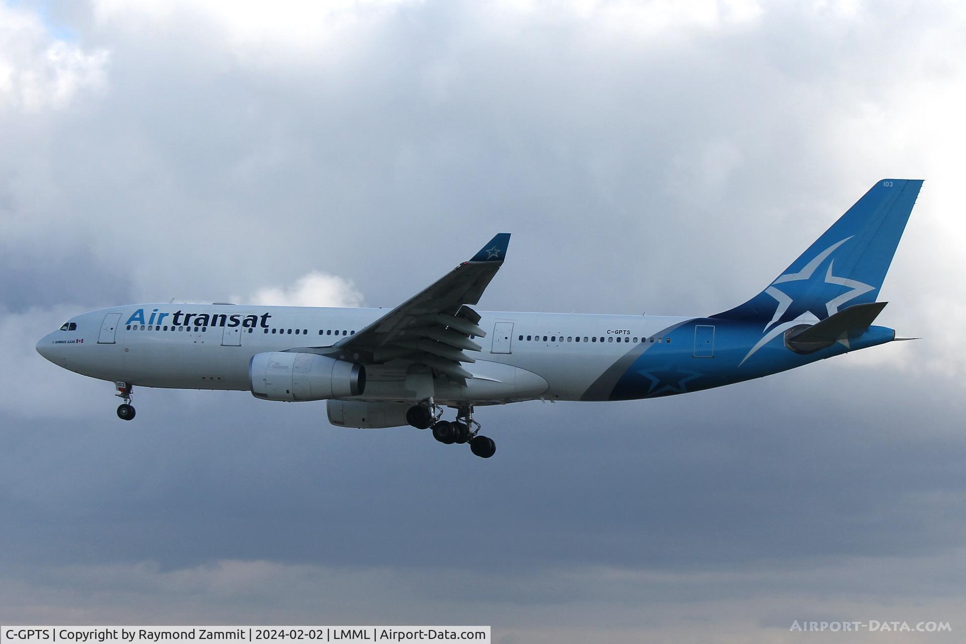 C-GPTS, 2002 Airbus A330-243 C/N 480, A330 C-GPTS Air Transat