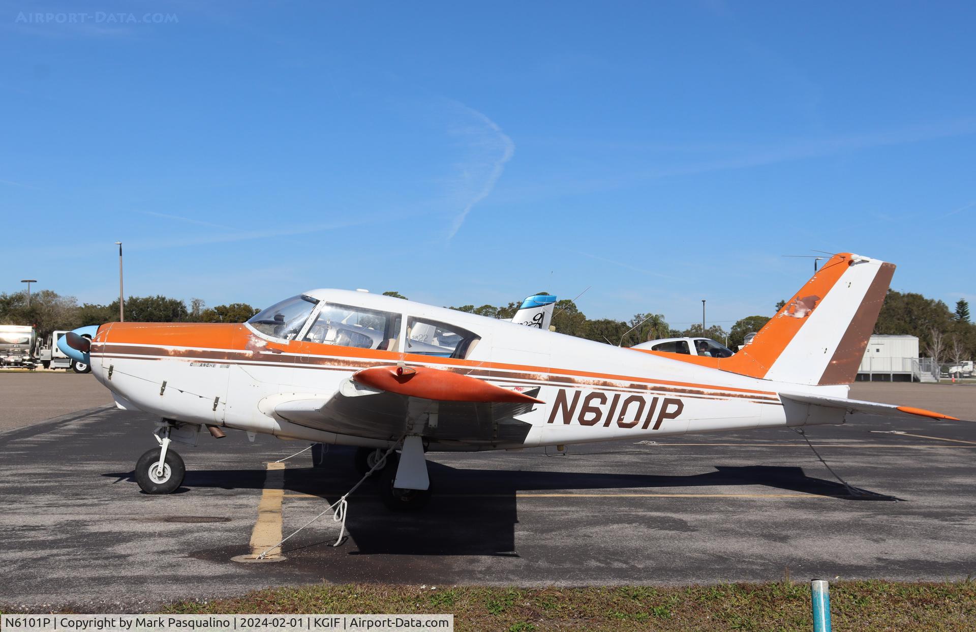 N6101P, 1959 Piper PA-24-250 Comanche C/N 24-1199, Piper PA-24-250