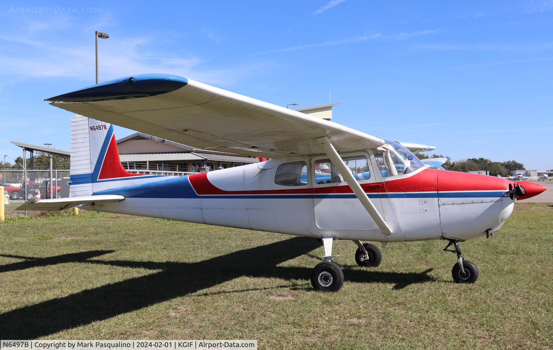 N6497B, 1957 Cessna 172 C/N 29697, Cessna 172