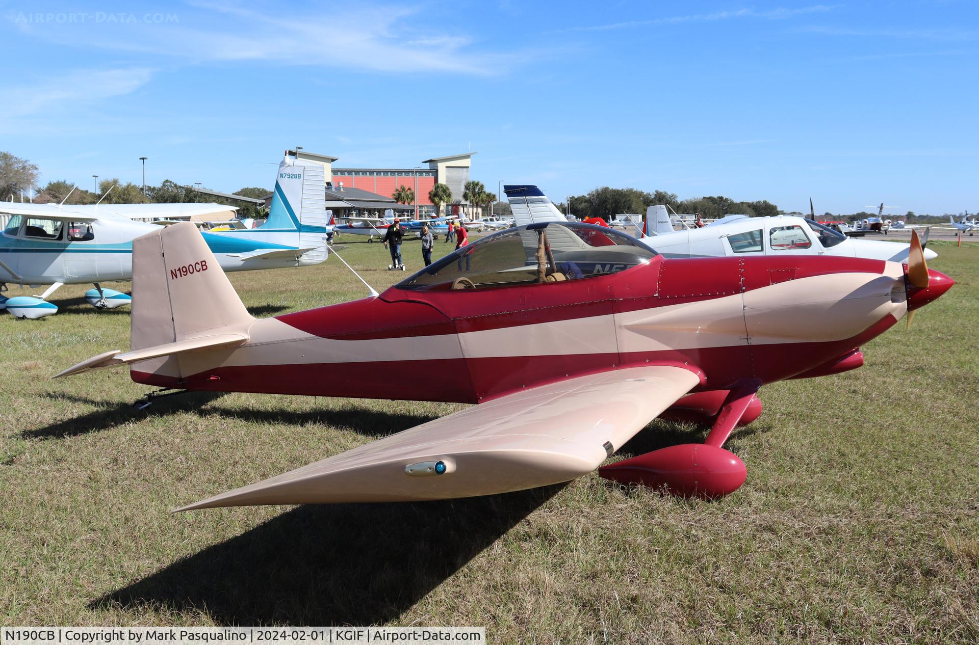 N190CB, Van's RV-4 C/N 4470, Vans RV-4