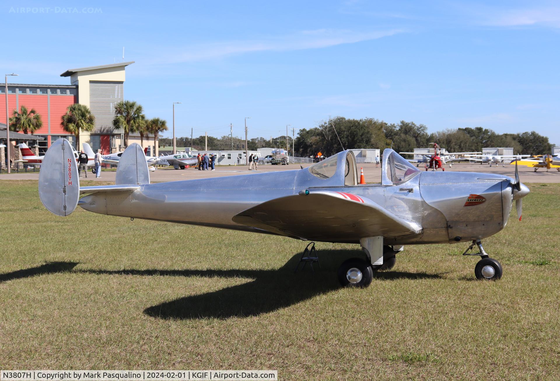 N3807H, 1947 Erco 415CD Ercoupe C/N 4508, Ercoupe 415CD