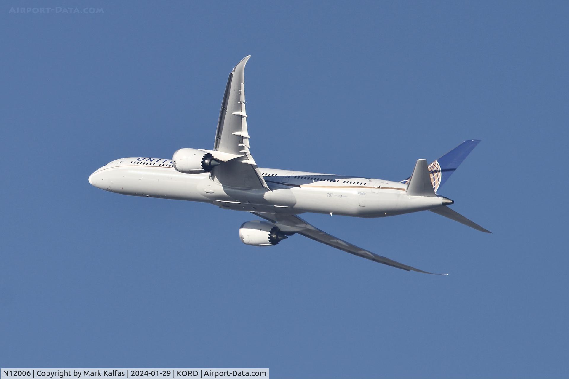 N12006, 2019 Boeing 787-10 Dreamliner C/N 60140, B78X United Airlines BOEING 787-10 Dreamliner N12006 UAL944 KORD-EDDF