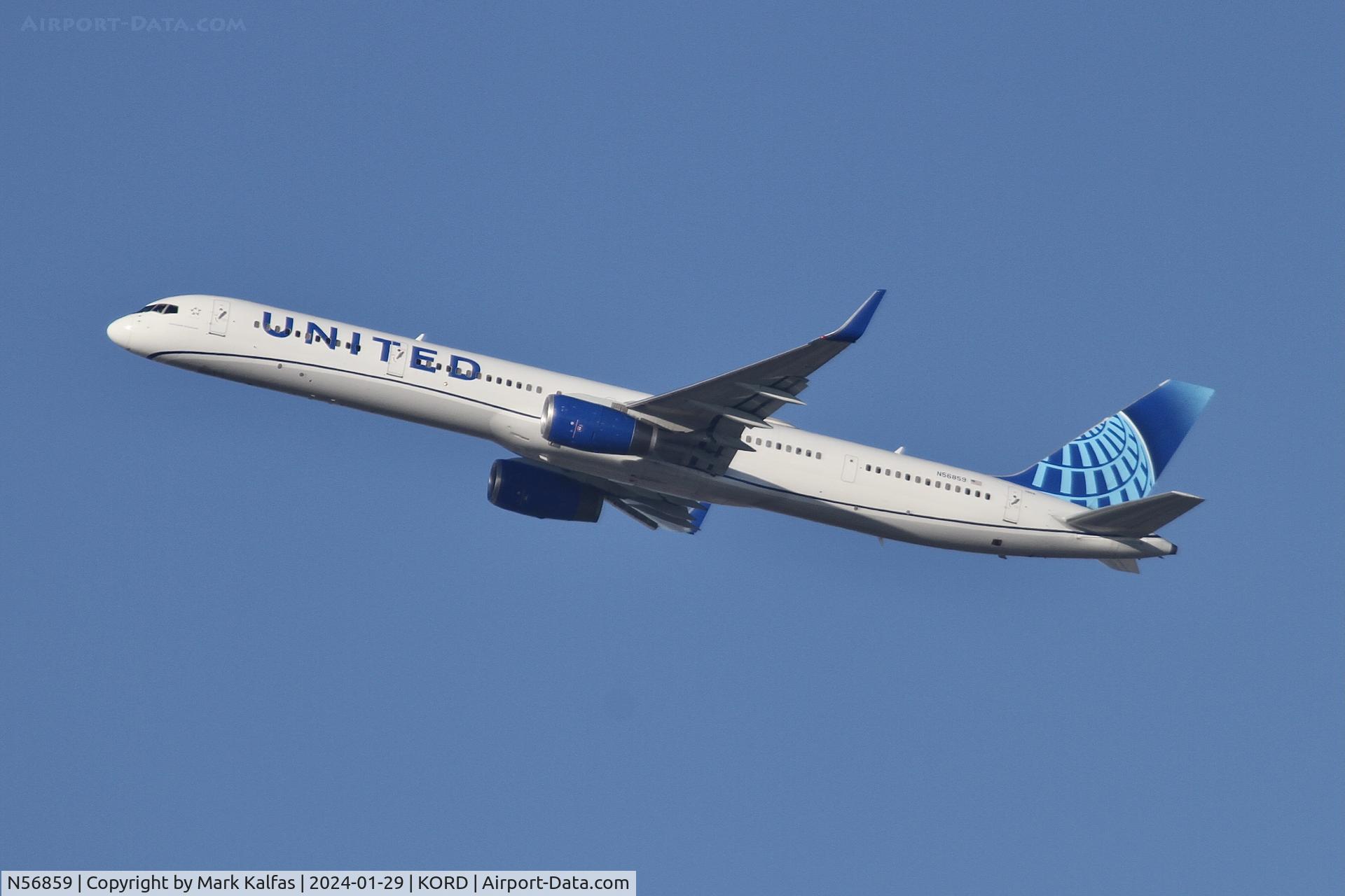 N56859, 2004 Boeing 757-324 C/N 32818, B753 UNITED AIRLINES Boeing 757-33N N56859 UAL2004 ORD-DEN