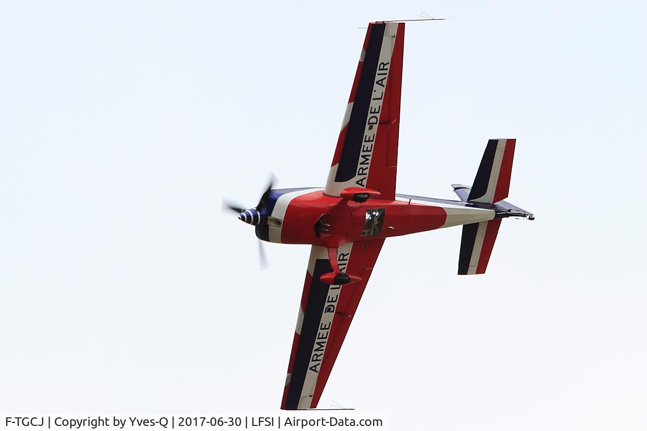 F-TGCJ, Extra EA-330SC C/N 05, Extra 330SC, French Air Force aerobatic team, On display, Luxeuil-St Sauveur Air Base 116 (LFSX)