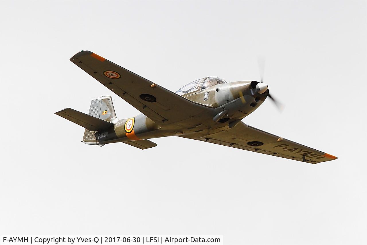 F-AYMH, 1958 Piaggio FWP-149D C/N 026, Piaggio FWP-149D, On display, St Dizier-Robinson Air Base 113 (LFSI)