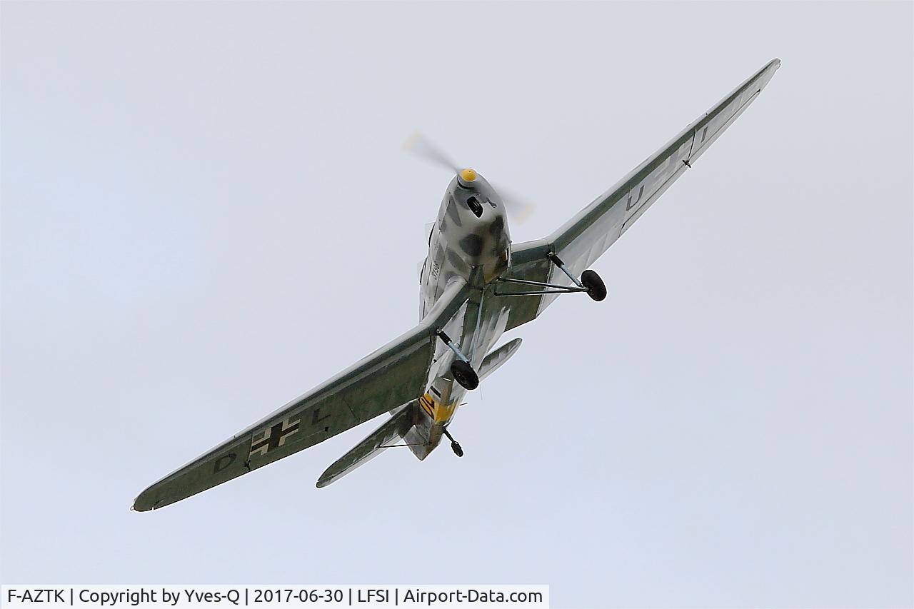 F-AZTK, 1940 Klemm Kl-35D C/N 1854, Klemm Kl-35D, On display, St Dizier-Robinson Air Base 113 (LFSI)