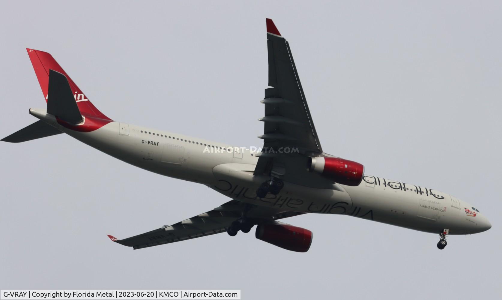 G-VRAY, 2012 Airbus A330-343X C/N 1296, VIR A333 zx MAN-MCO