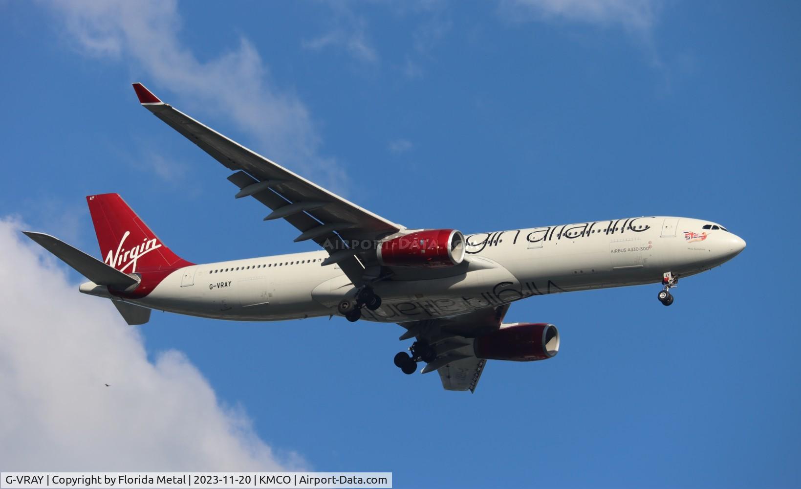 G-VRAY, 2012 Airbus A330-343X C/N 1296, VIR A333 zx MAN-MCO