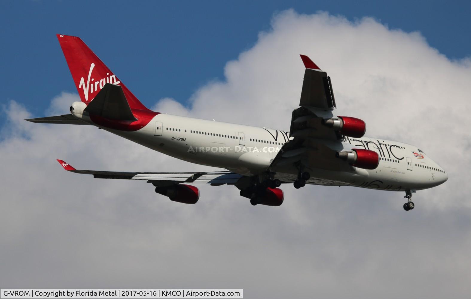 G-VROM, 2001 Boeing 747-443 C/N 32339, MCO zx