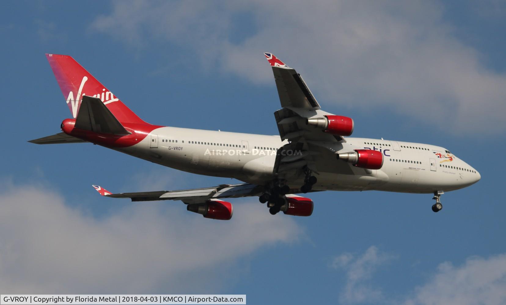 G-VROY, 2001 Boeing 747-443 C/N 32340, VIR 744 zx