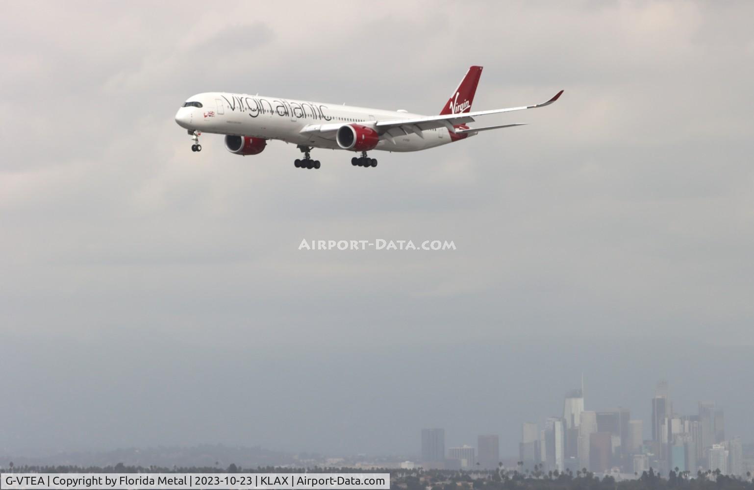 G-VTEA, 2020 Airbus A350-1041 C/N 0426, LAX zx