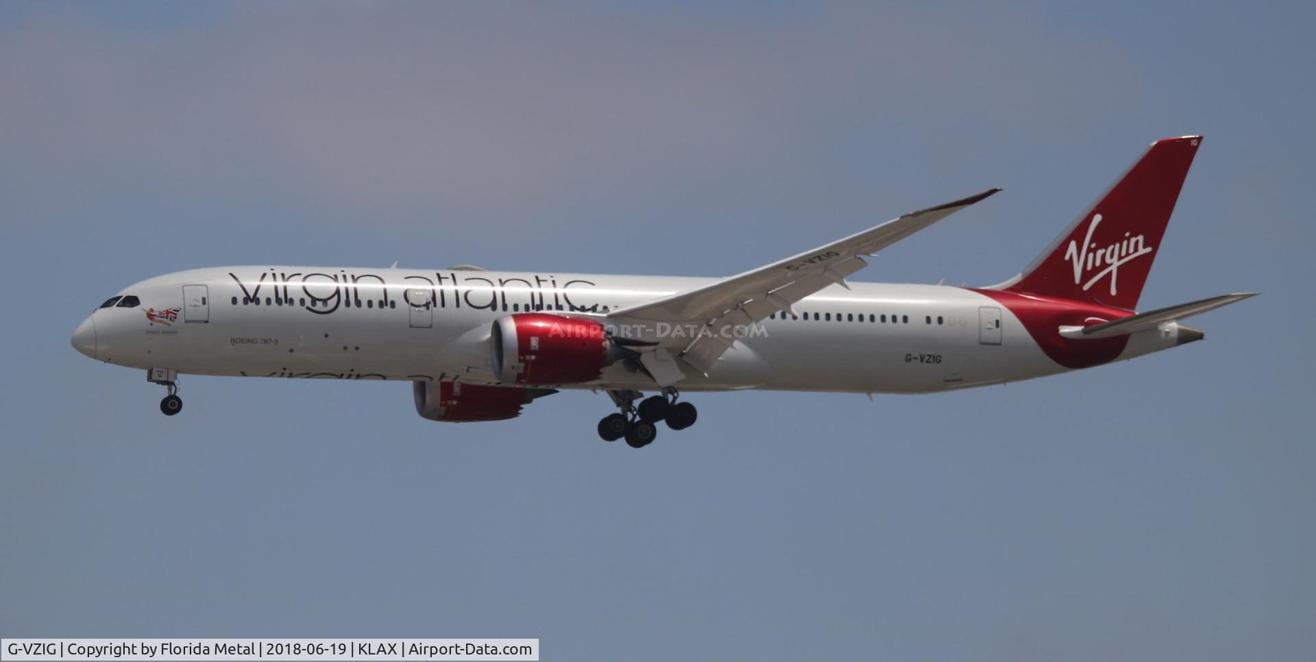 G-VZIG, 2015 Boeing 787-9 Dreamliner Dreamliner C/N 37969, VIR 789 zx