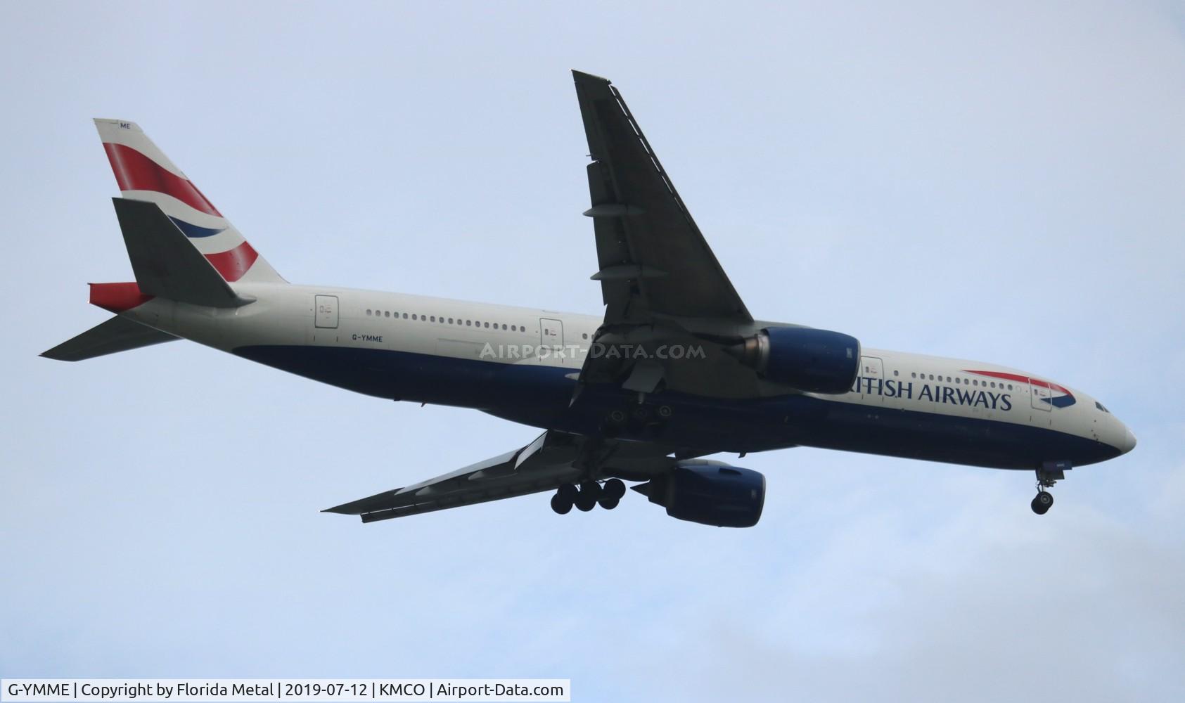 G-YMME, 2000 Boeing 777-236/ER C/N 30306, BAW 772 zx LGW-MCO