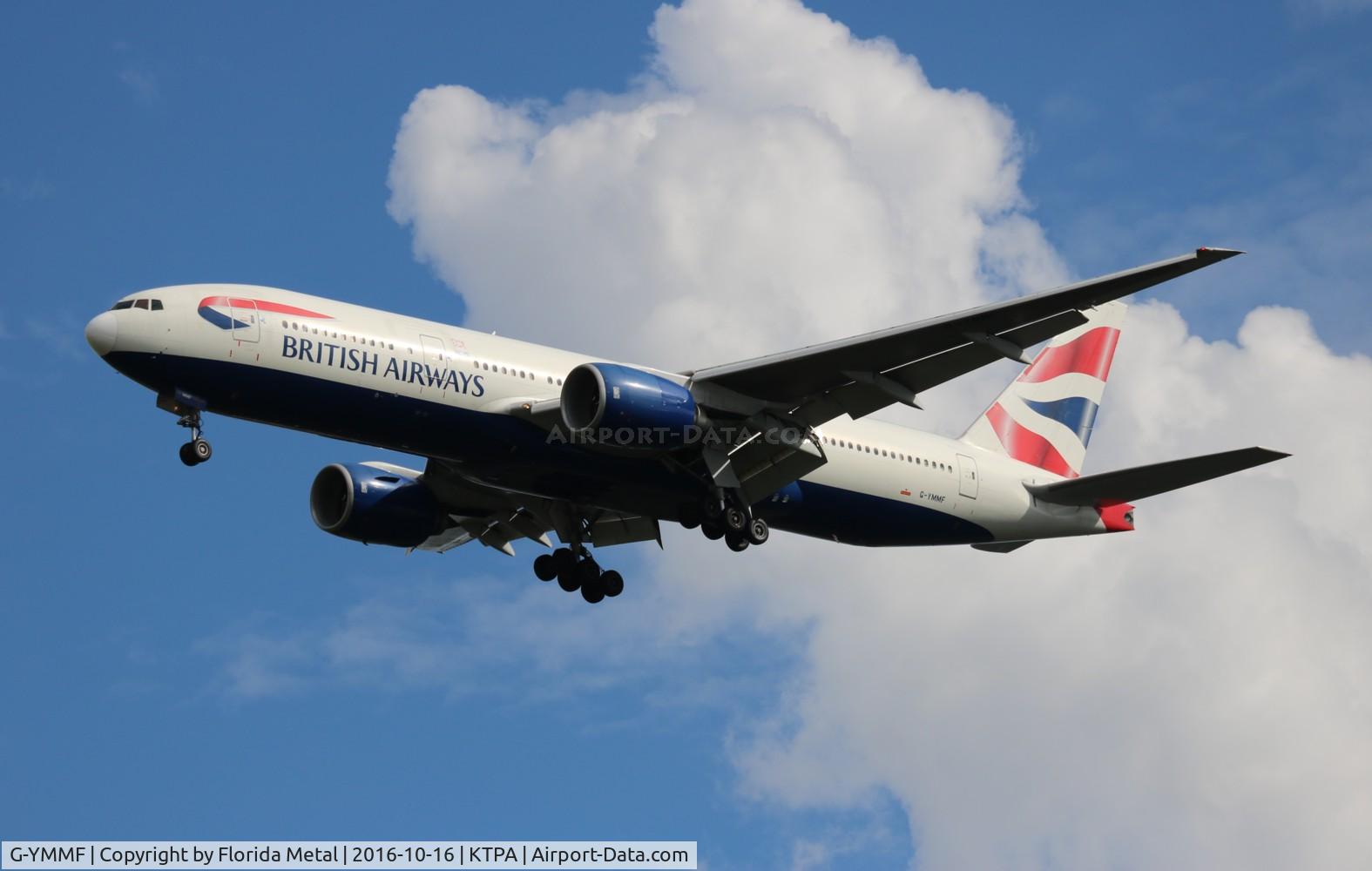 G-YMMF, 2000 Boeing 777-236 C/N 30307, TPA zx