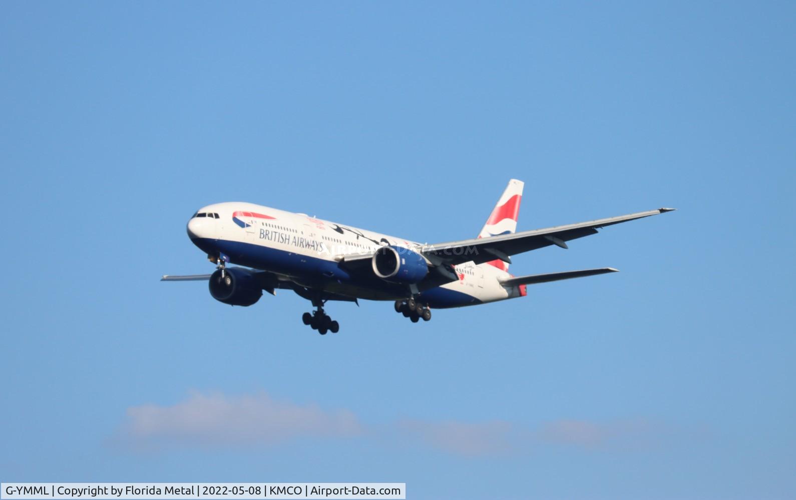 G-YMML, 2001 Boeing 777-236/ER C/N 30313, BAW 772 zx LHR-MCO