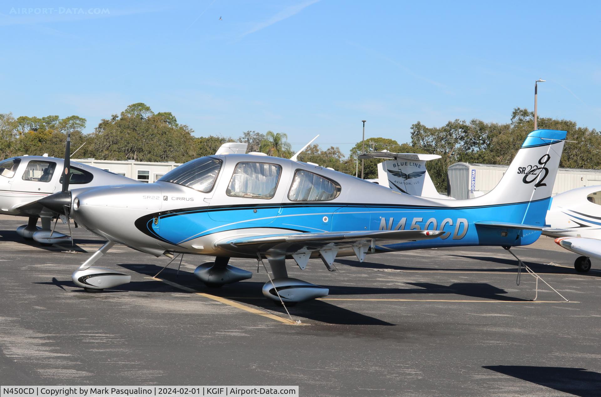 N450CD, 2005 Cirrus SR22 C/N 1478, Cirrus SR22