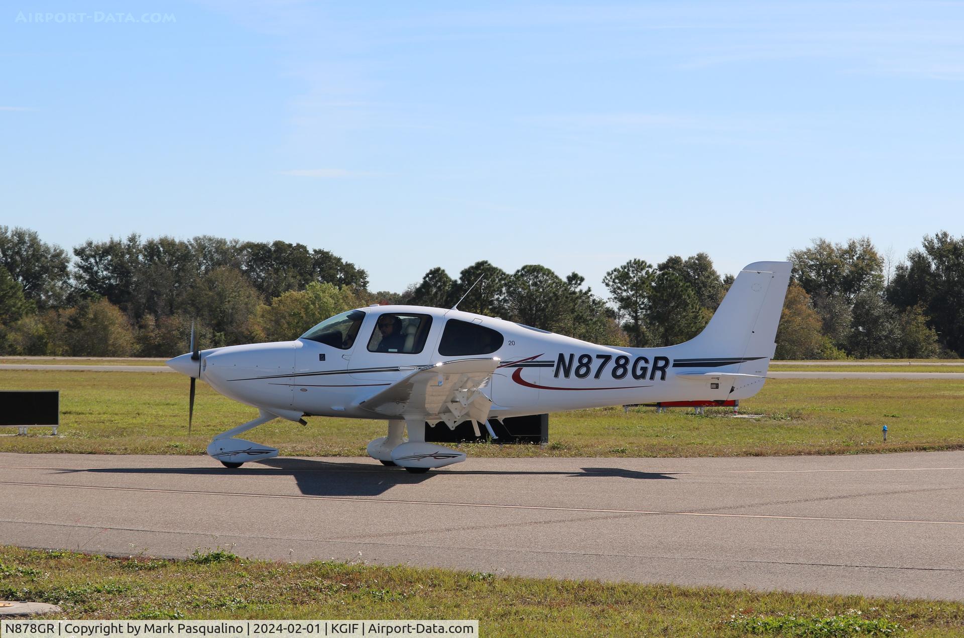 N878GR, 2002 Cirrus SR20 C/N 2467, Cirrus SR20