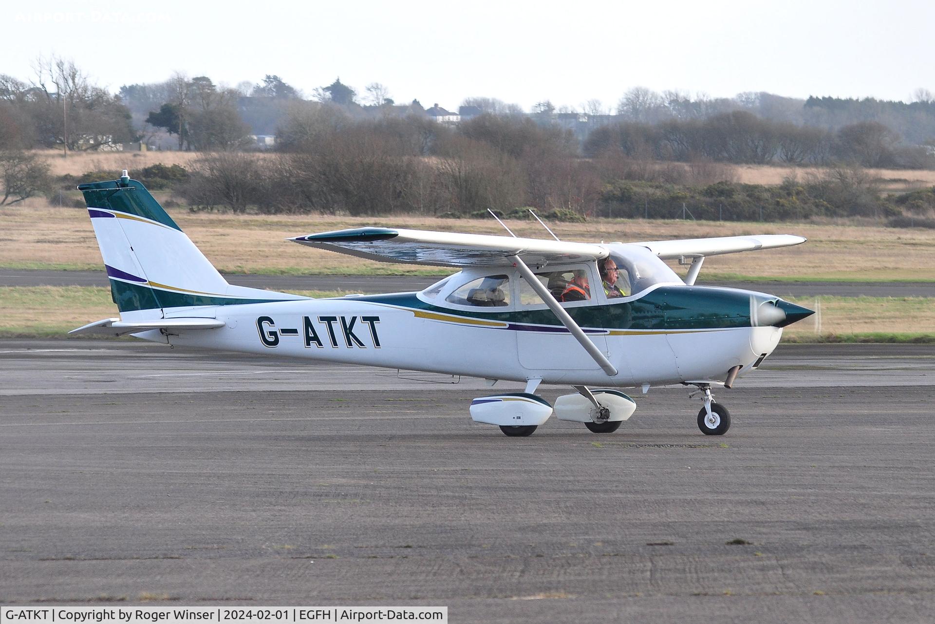G-ATKT, 1965 Reims Cessna F172G Skyhawk C/N 0206, Recently resident Skyhawk.