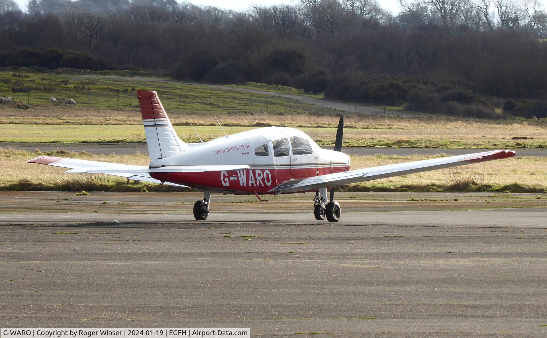 G-WARO, 1997 Piper PA-28-161 Cherokee Warrior III C/N 28-42015, Visiting Warrior III.
