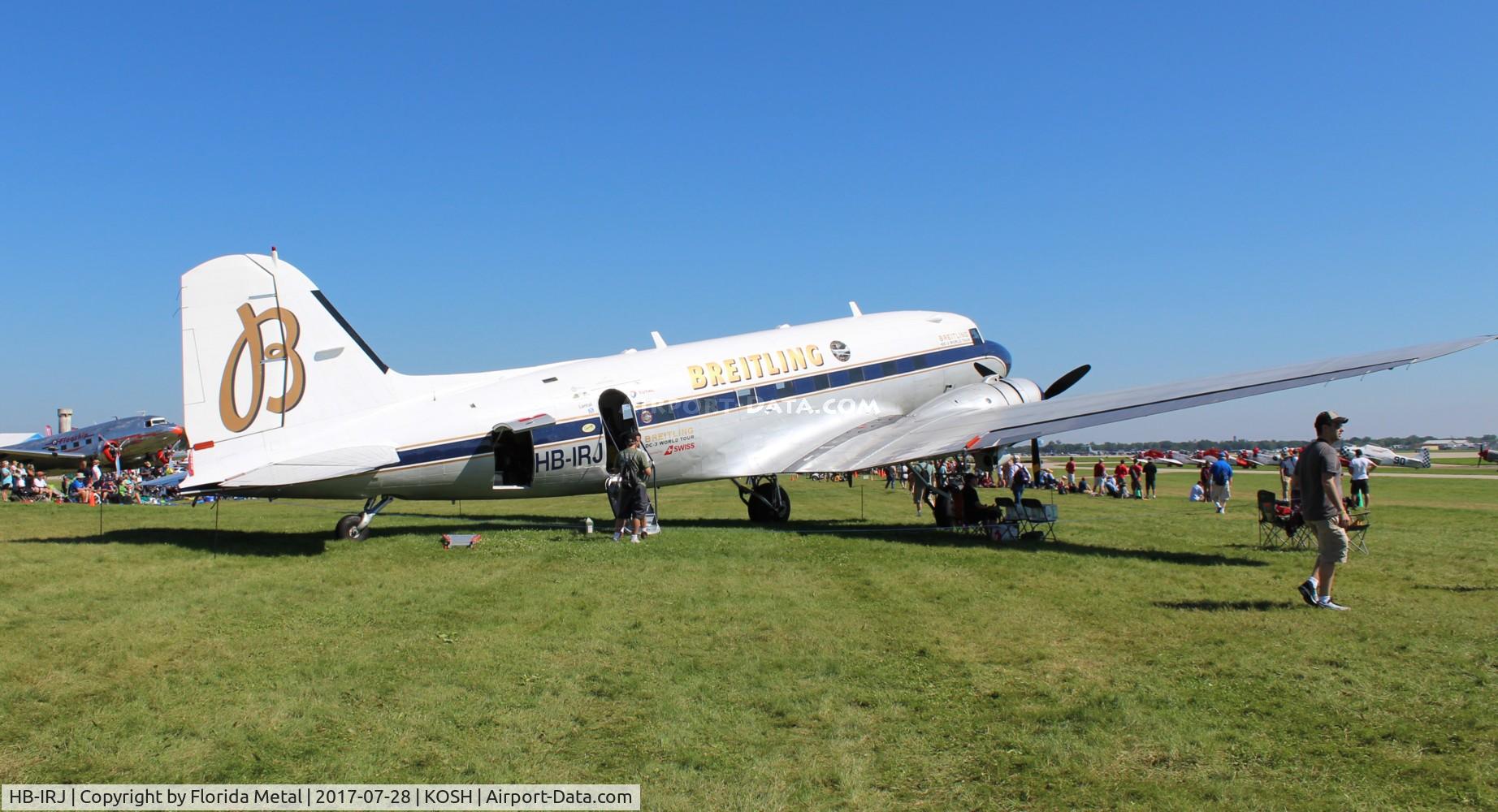 HB-IRJ, 1940 Douglas DC-3A-S4C4G C/N 2204, DC-3 zx