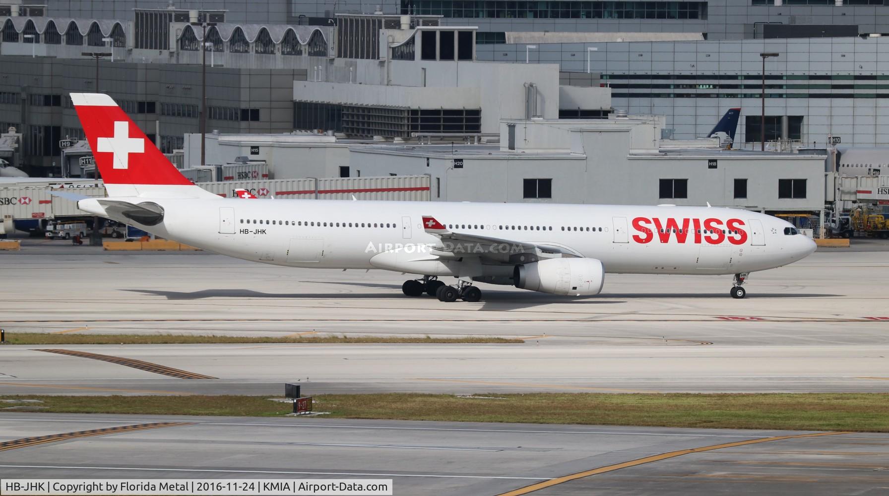 HB-JHK, 2011 Airbus A330-343X C/N 1276, SWR A333 zx