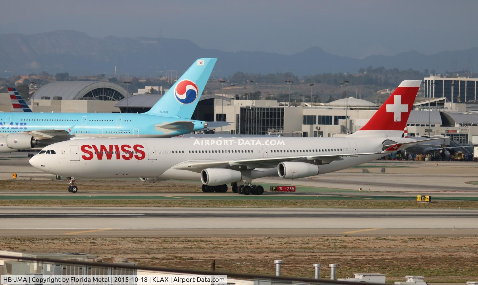 HB-JMA, 2003 Airbus A340-313 C/N 538, SWR A343 zx