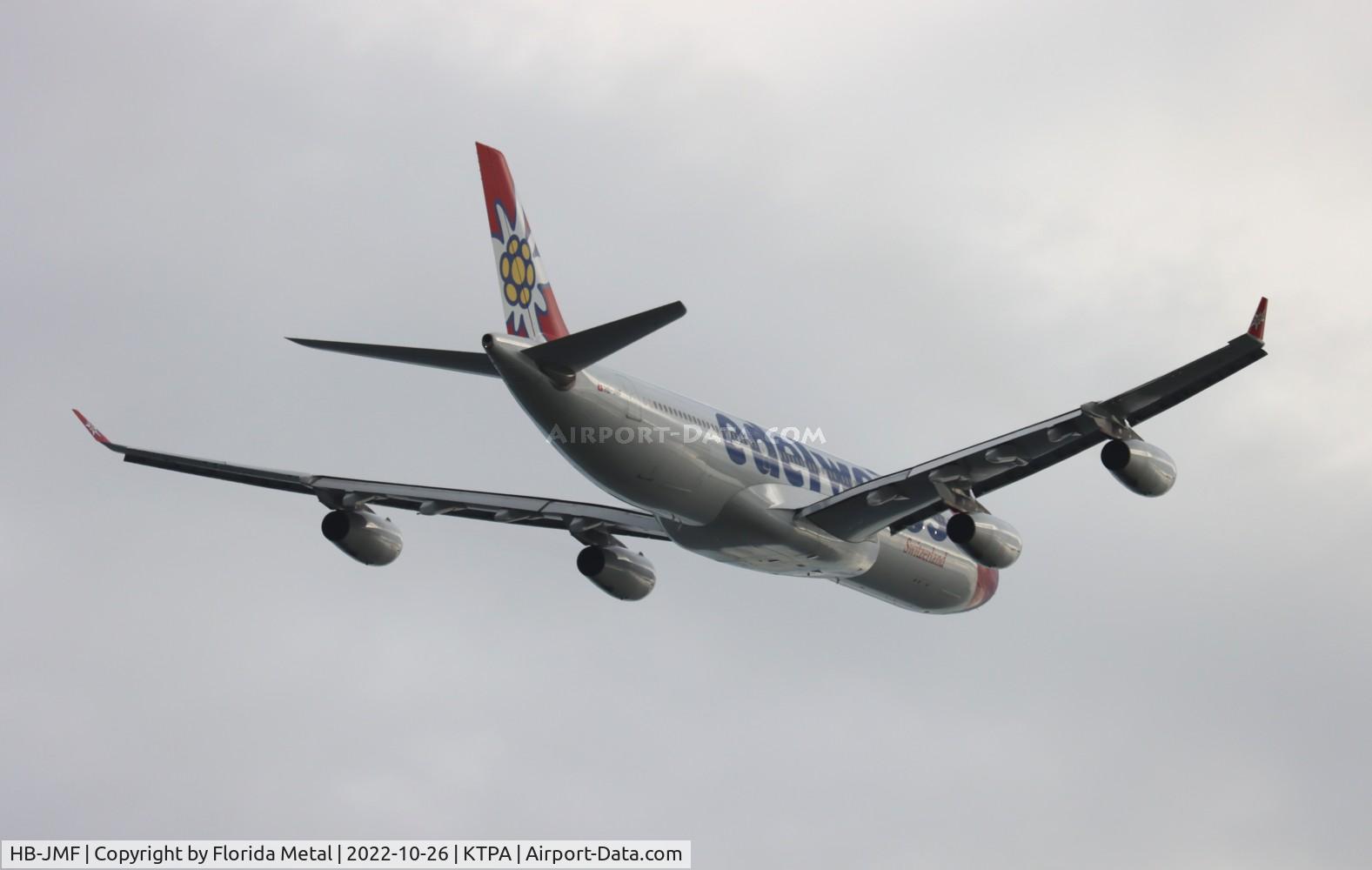 HB-JMF, 2003 Airbus A340-313X C/N 561, TPA zx