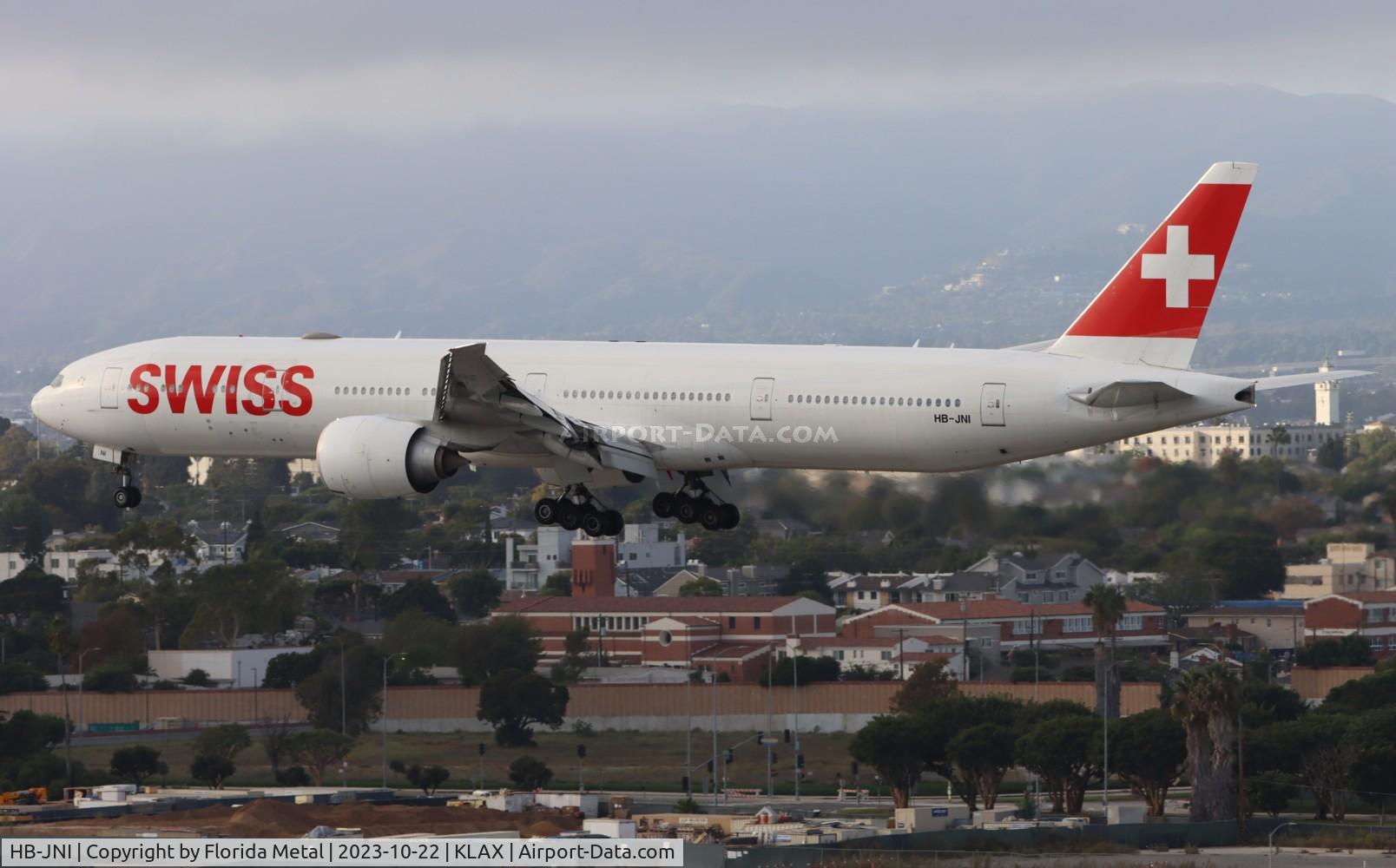 HB-JNI, 2018 Boeing 777-3DE/ER C/N 62754, SWR 773 zx ZRH-LAX