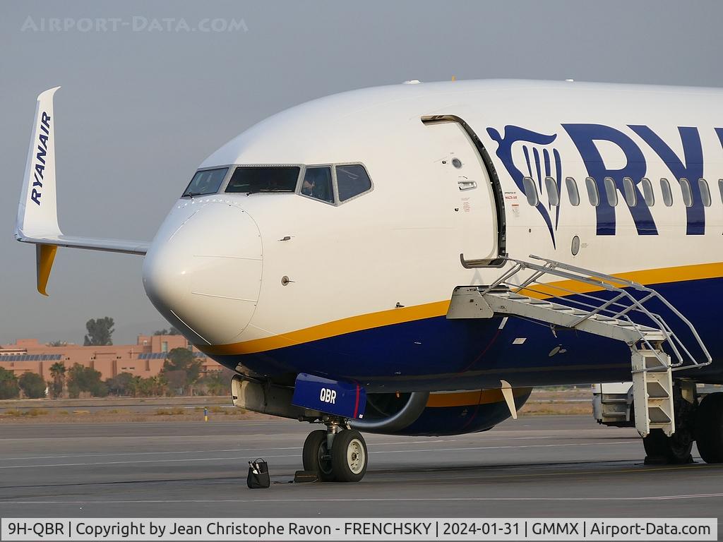 9H-QBR, 2016 Boeing 737-8AS C/N 44716, Ryanair, Marrakesh (RAK)	Bordeaux (BOD)	FR61