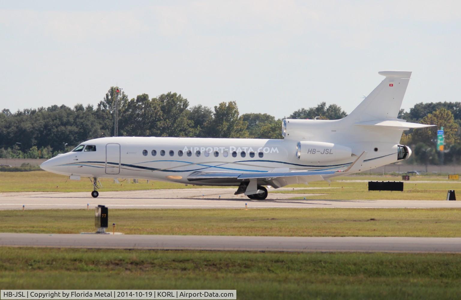HB-JSL, 2013 Dassault Falcon 7X C/N 194, Falcon 7X zx