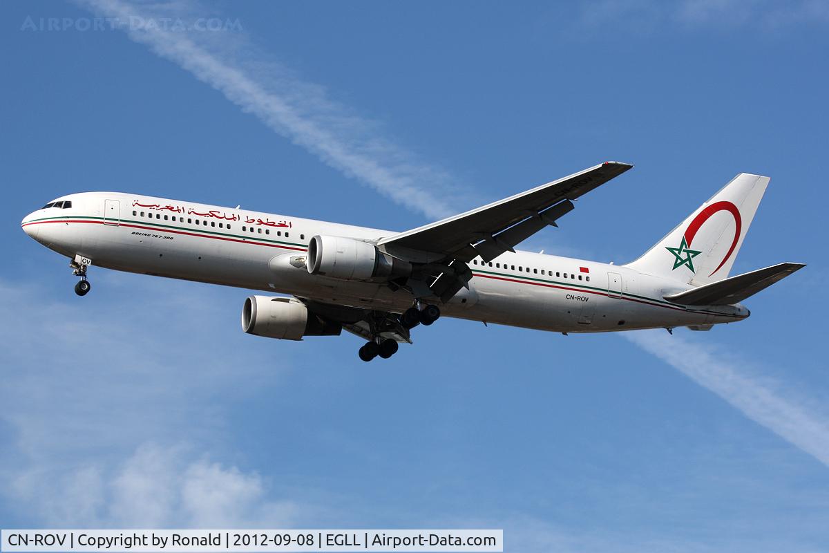CN-ROV, 2000 Boeing 767-3Q8ER C/N 27686, at lhr