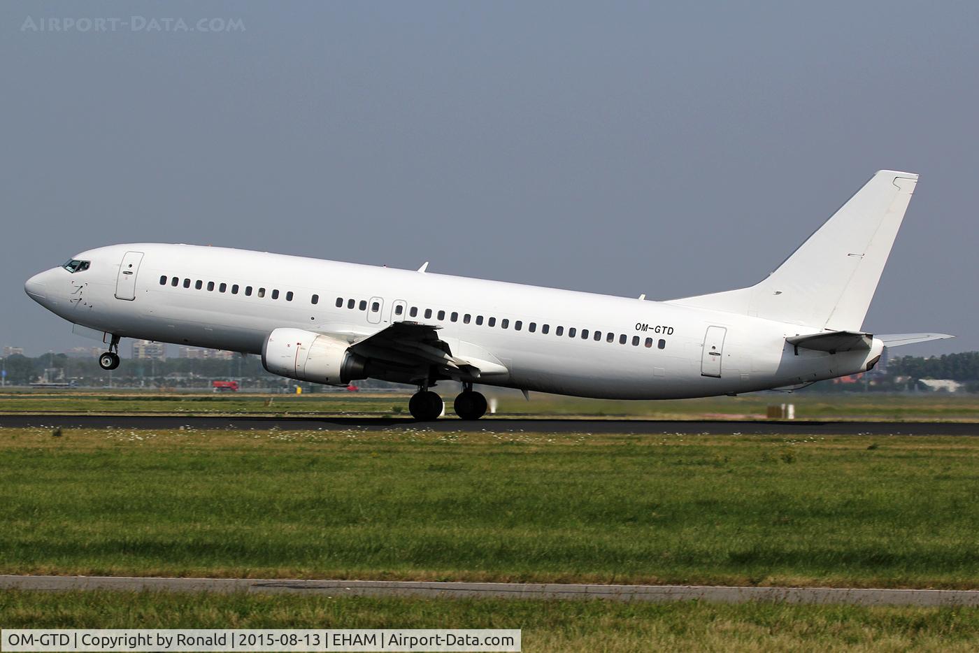 OM-GTD, 1993 Boeing 737-46J C/N 27171, at spl