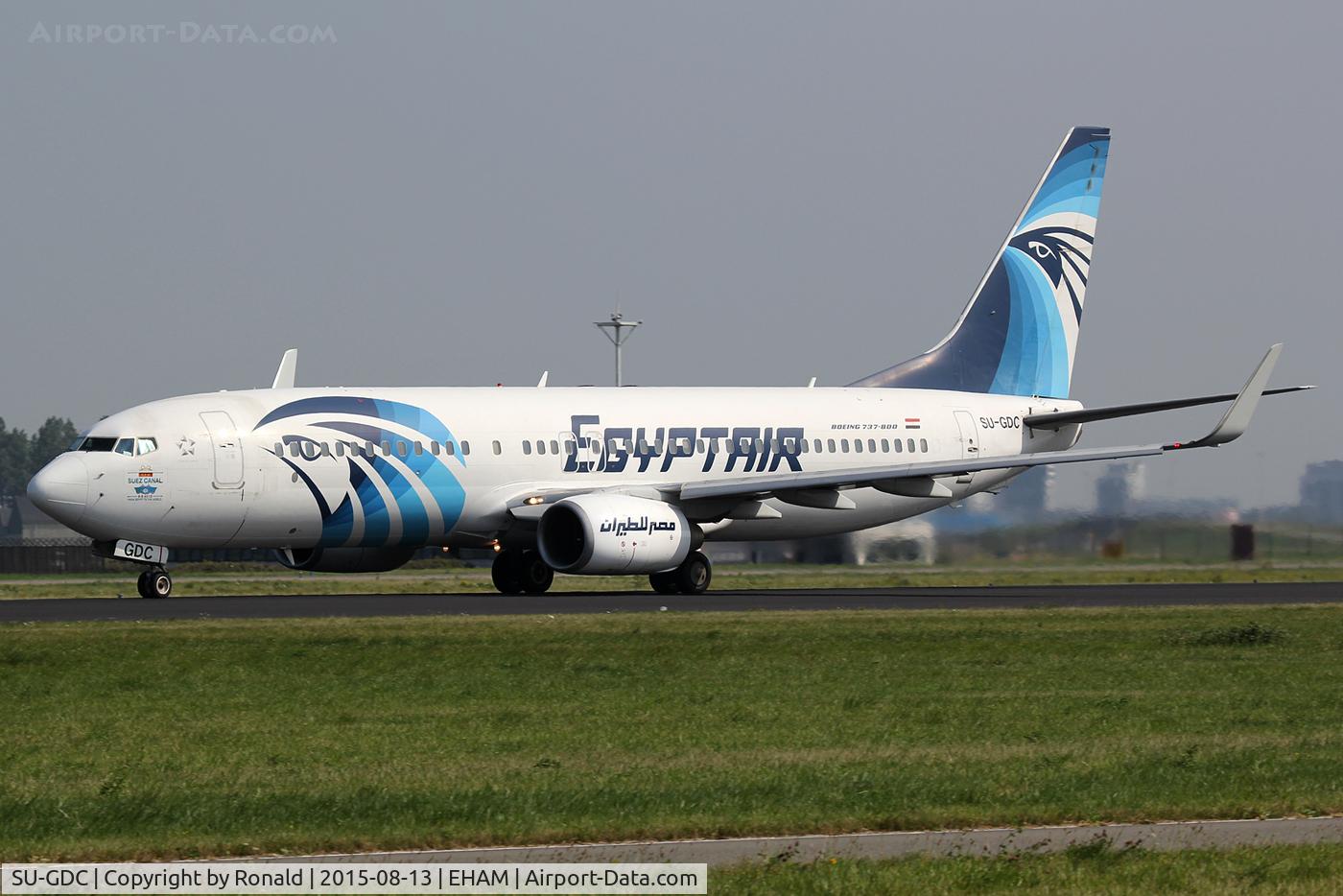 SU-GDC, 2009 Boeing 737-866 C/N 35564, at spl