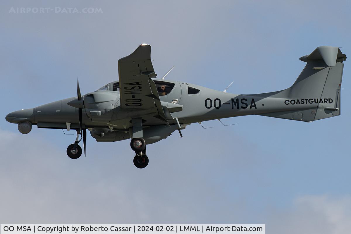 OO-MSA, 2021 Diamond DA-62MPP Survey Star C/N 62.160, Runway 31