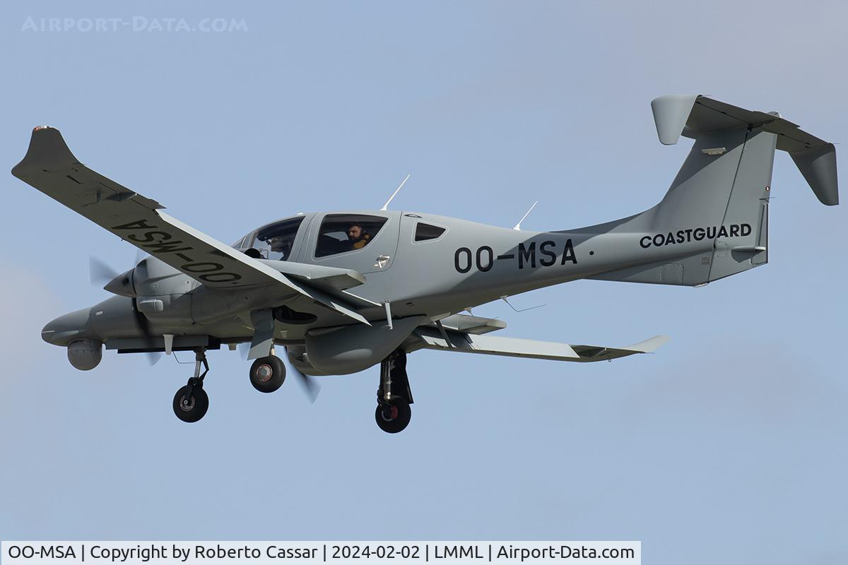 OO-MSA, 2021 Diamond DA-62MPP Survey Star C/N 62.160, Runway 31