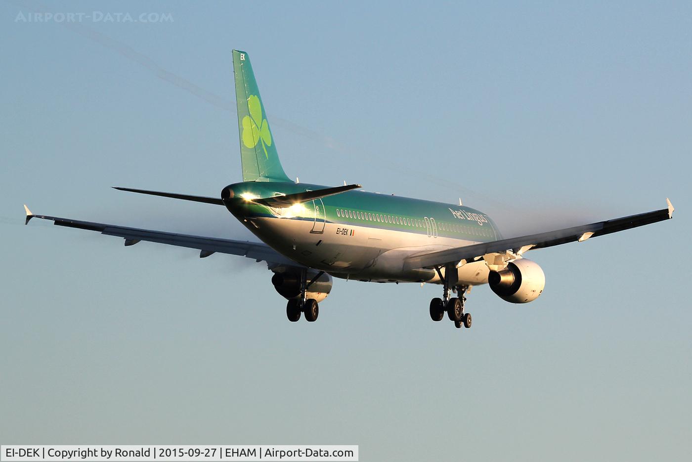 EI-DEK, 2005 Airbus A320-214 C/N 2399, at spl