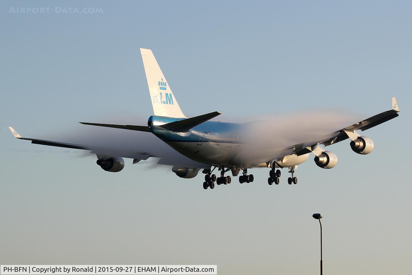 PH-BFN, 1993 Boeing 747-406BC C/N 26372, at spl