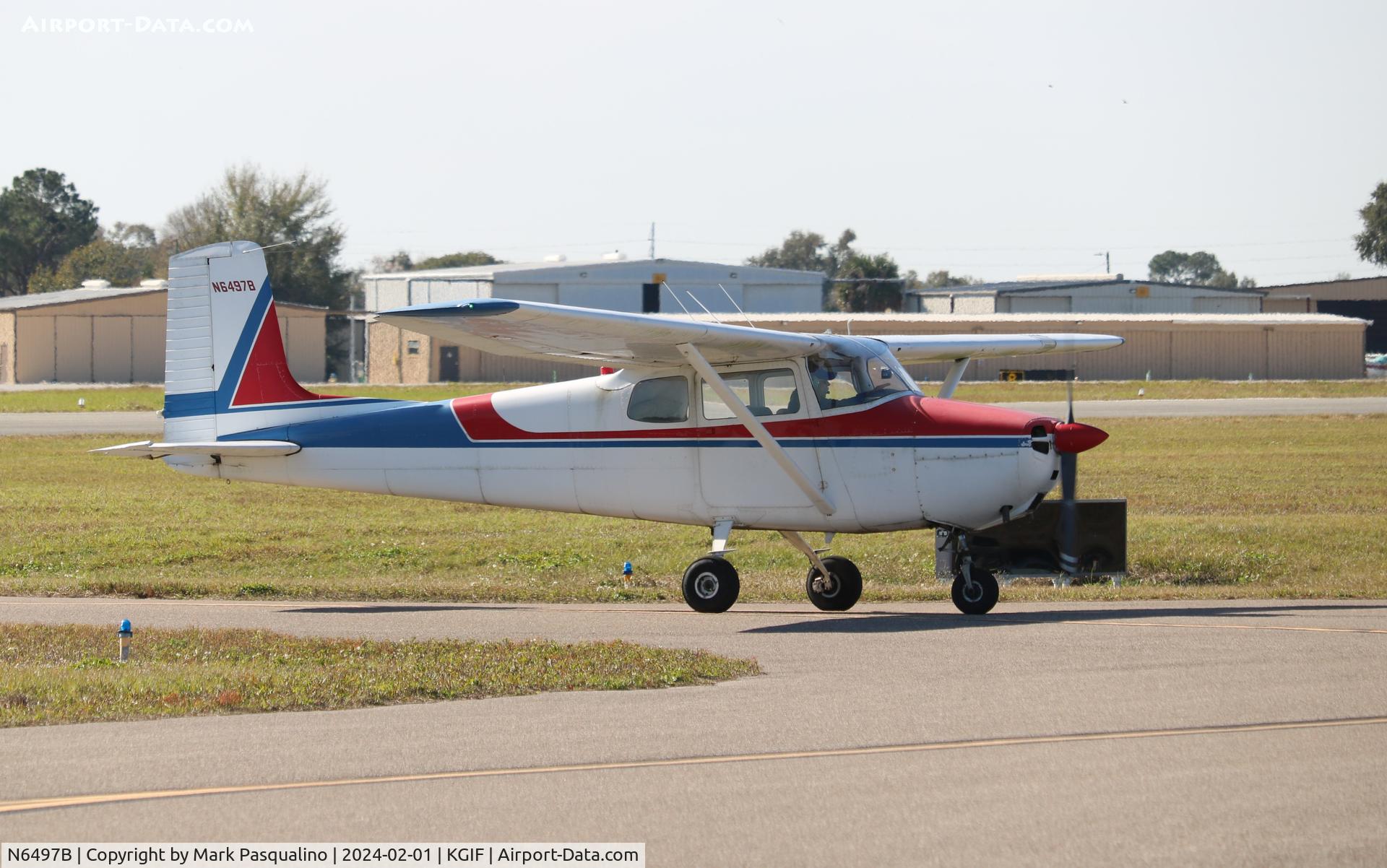 N6497B, 1957 Cessna 172 C/N 29697, Cessna 172