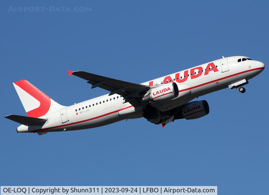 OE-LOQ, 2007 Airbus A320-214 C/N 3131, Climbing after take off from rwy 14L