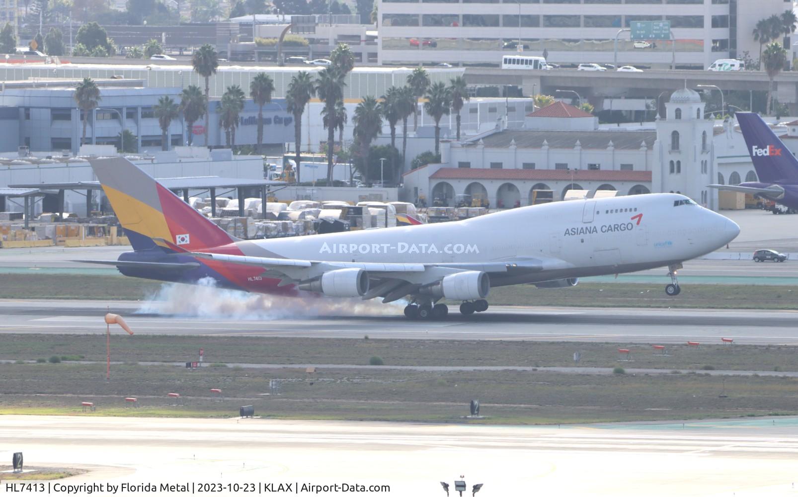 HL7413, 1991 Boeing 747-48ESF C/N 25405, AAR 747-400 BDSF zx ANC-LAX